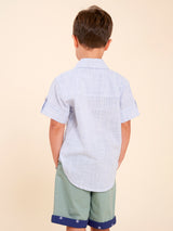 Camisa Niño Summer Celeste