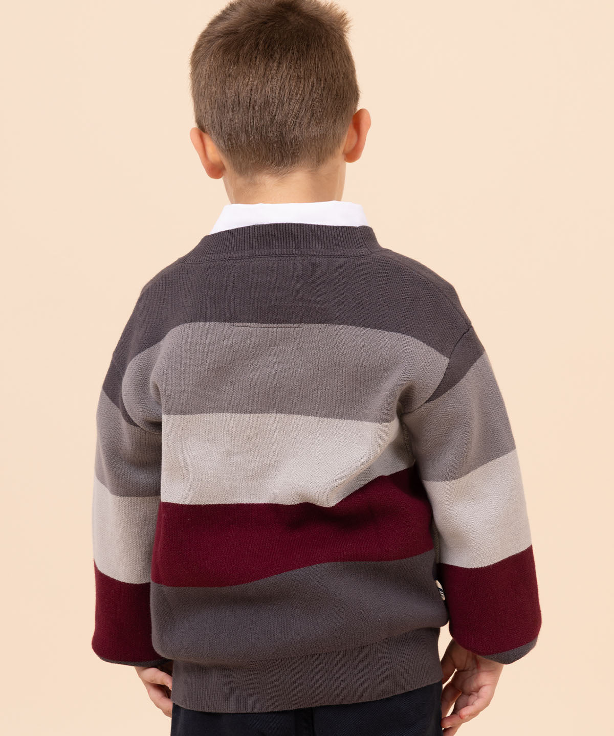 Chaleco Niño Cantembury Gris