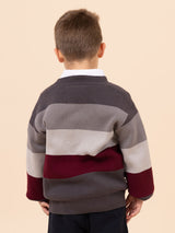 Chaleco Niño Cantembury Gris