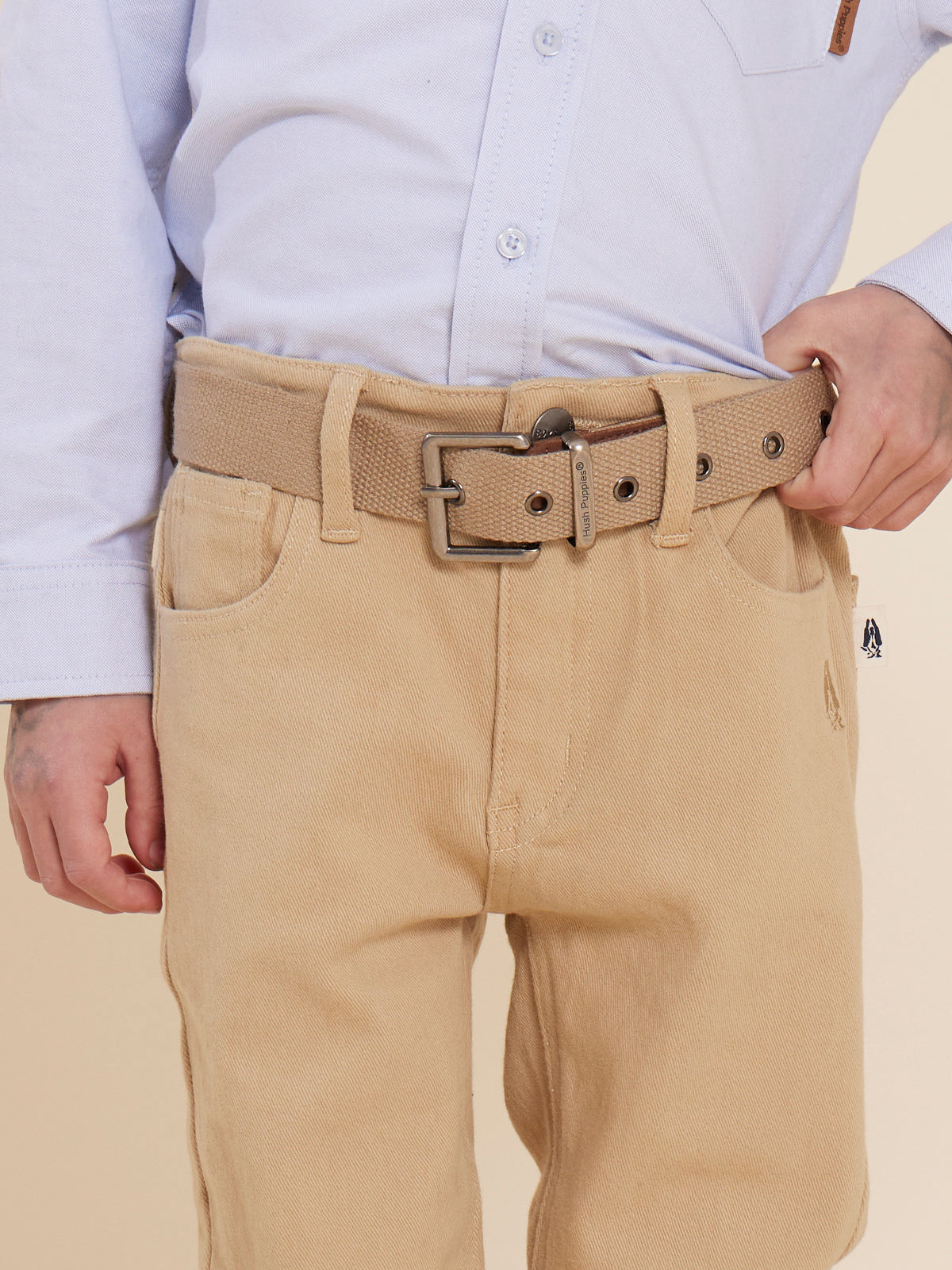Pantalón Niño Classic Beige
