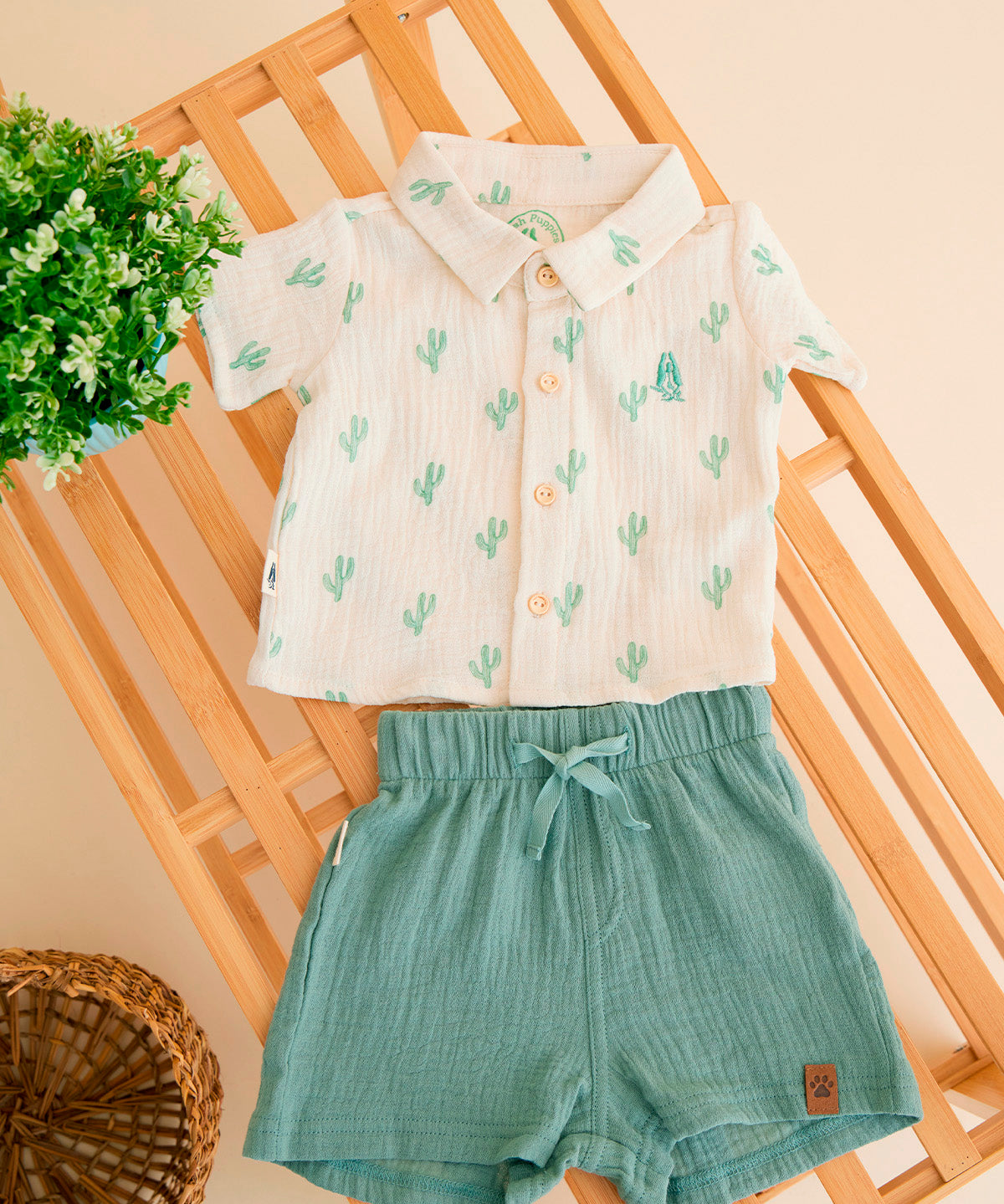 Set Pantalón y Camisa Niño Memo