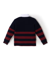 Polera Manga Larga Chester Niño Azul