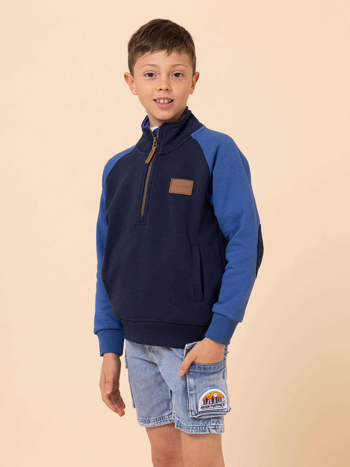 Short Niño Hemer Denim Claro