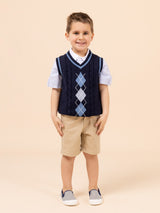 Short Niño Clasico Beige