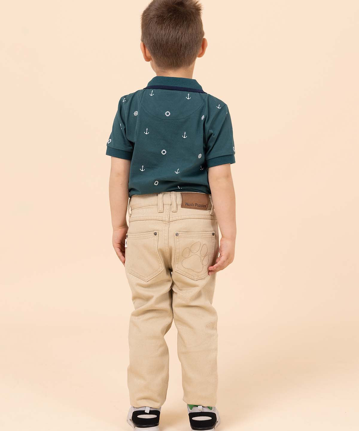 Pantalón Niño Clásico Beige