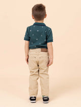 Pantalón Niño Clásico Beige