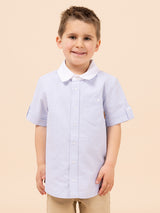 Camisa Niño Coburgo Celeste