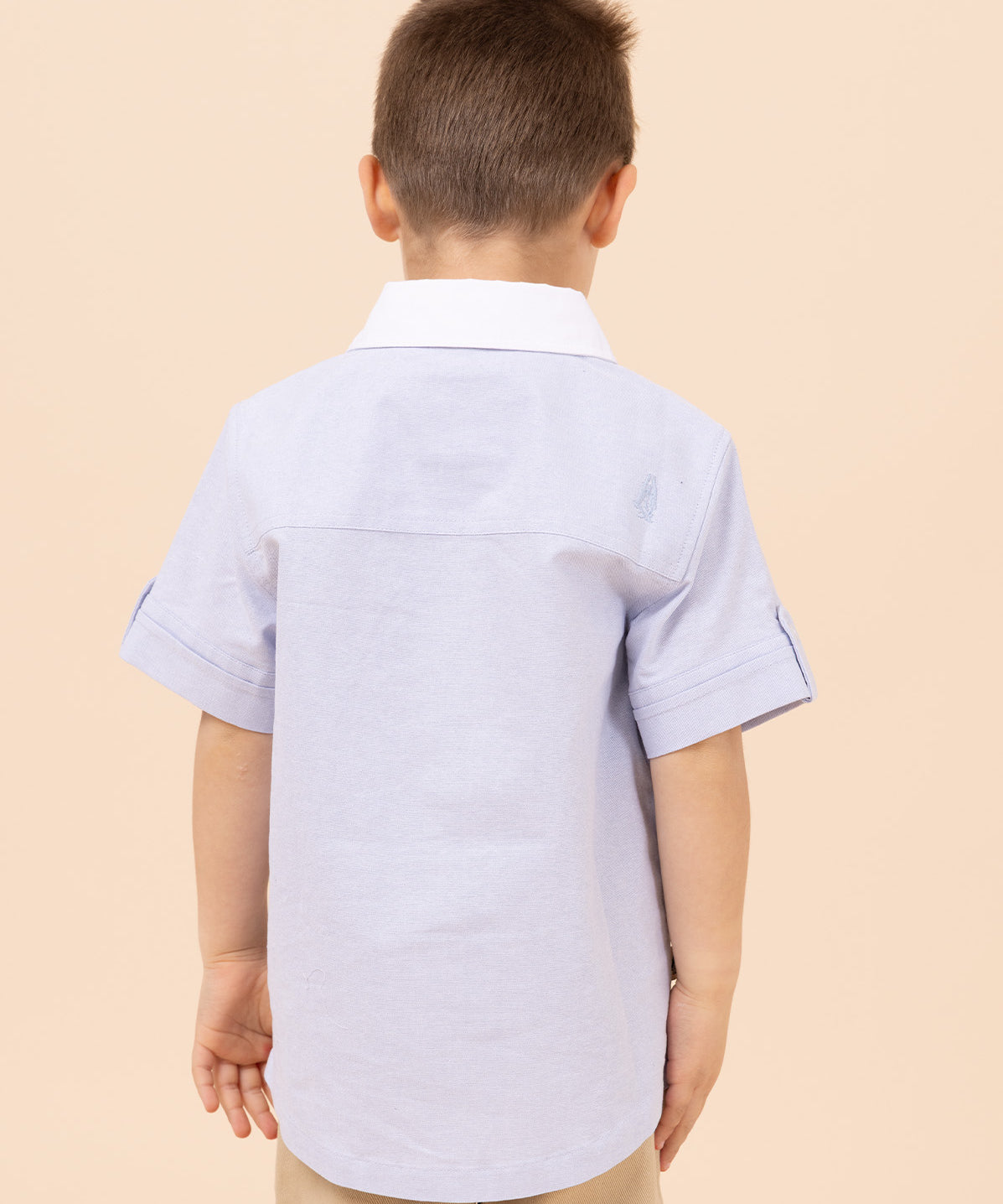 Camisa Niño Coburgo Celeste