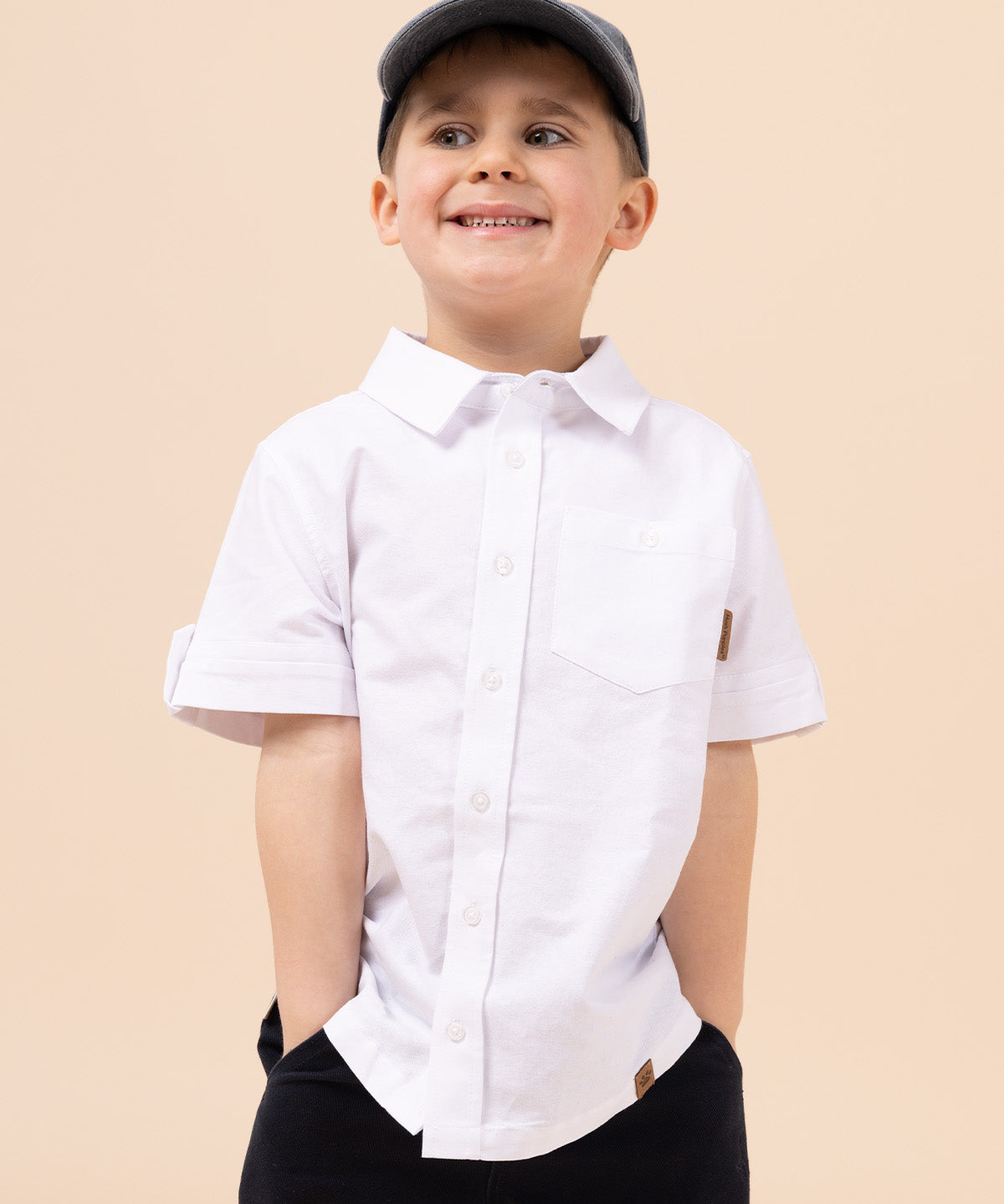 Camisa Niño Coburgo Blanco