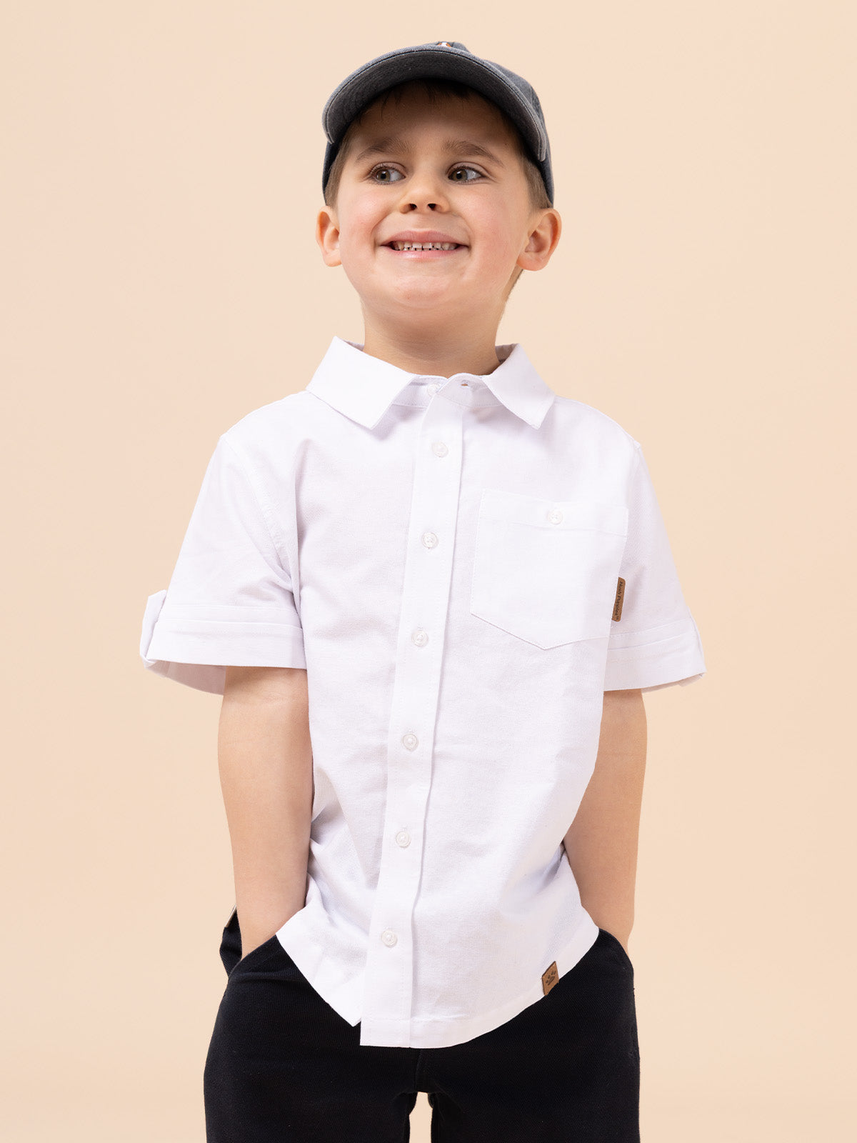 Camisa Niño Coburgo Blanco