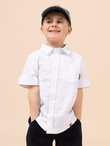 Camisa Niño Coburgo Blanco