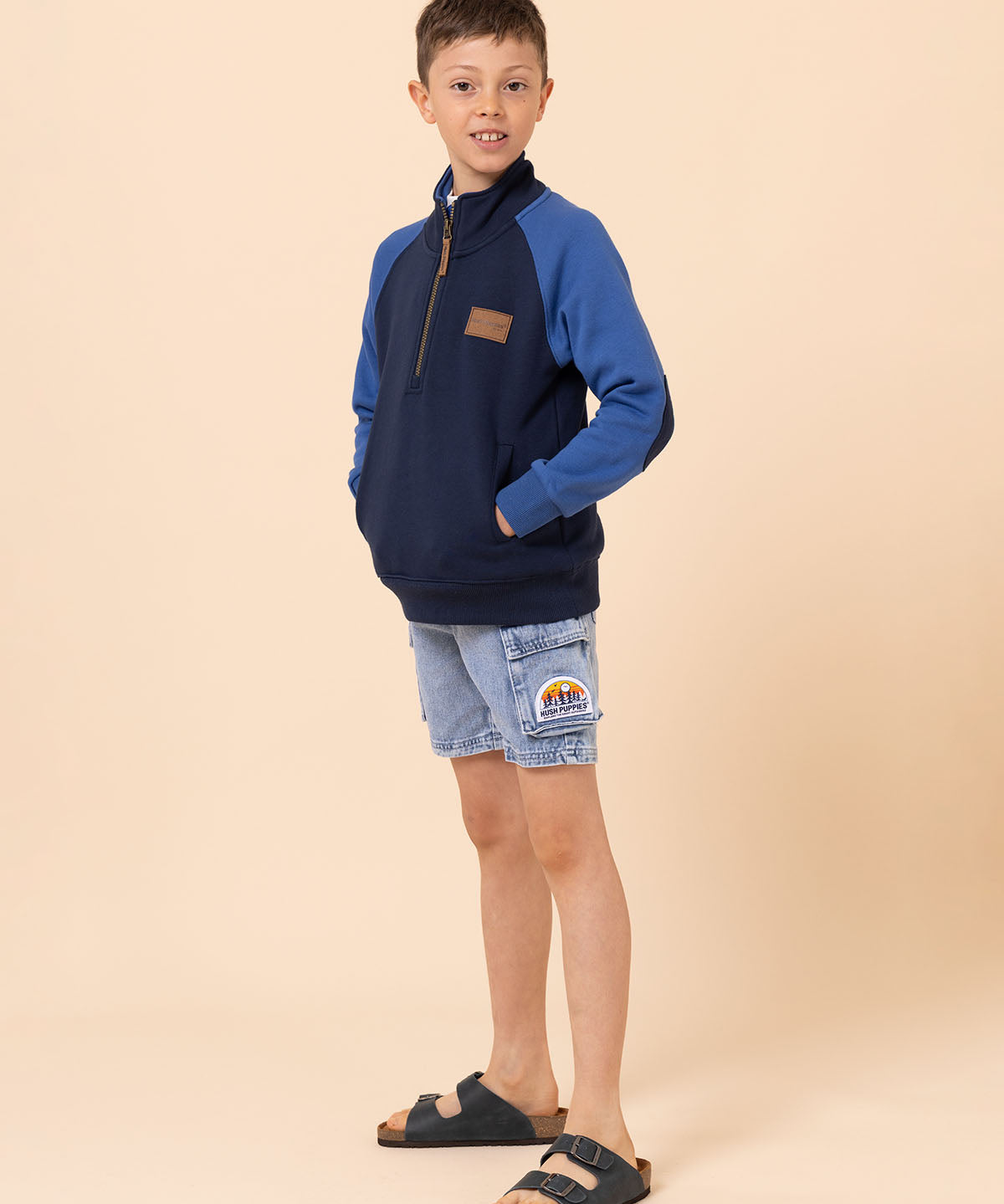 Polerón Niño Ebern Azul
