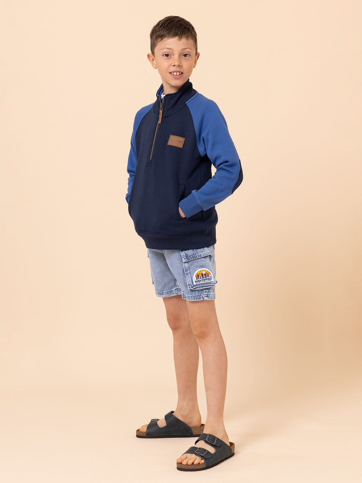 Polerón Niño Ebern Azul