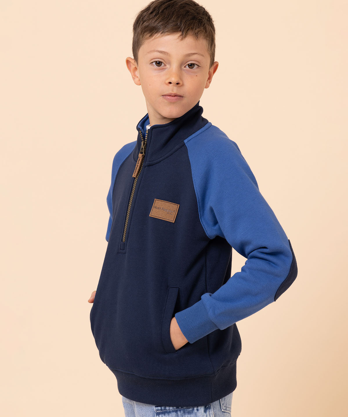 Polerón Niño Ebern Azul