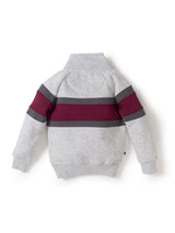 Poleron Andino Niño Gris