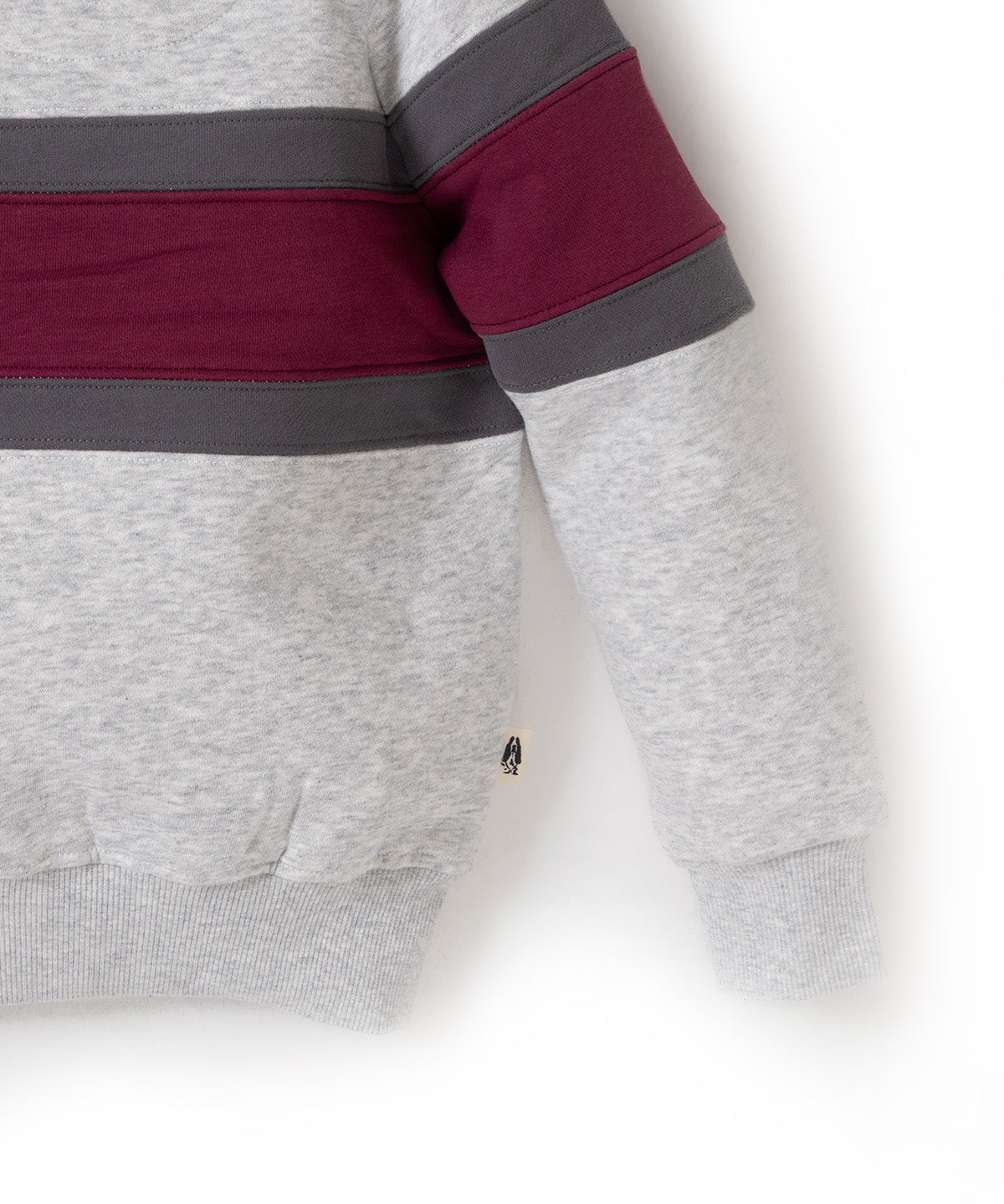 Poleron Andino Niño Gris