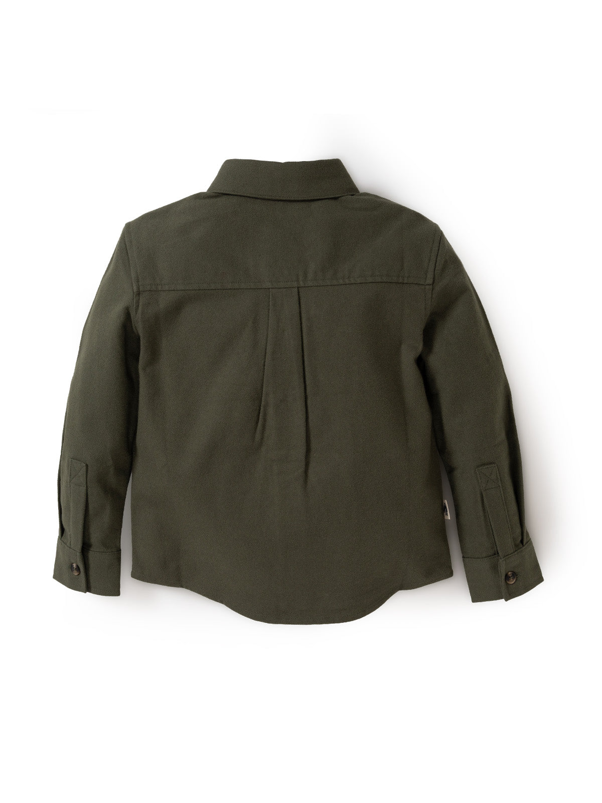 Camisa Manga Larga Rust Niño Verde
