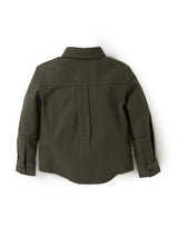 Camisa Manga Larga Rust Niño Verde