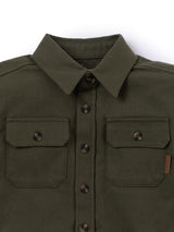 Camisa Manga Larga Rust Niño Verde