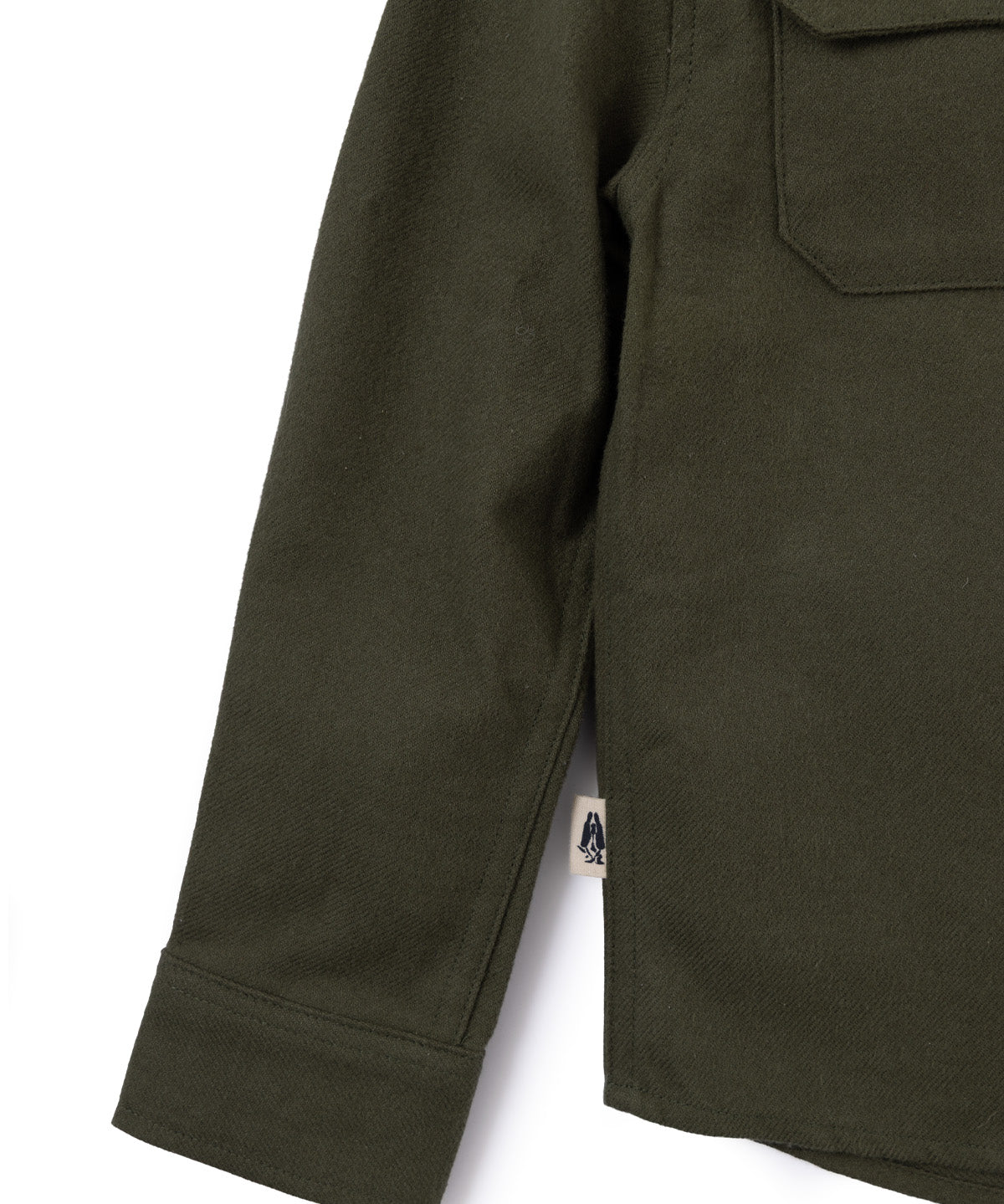 Camisa Manga Larga Rust Niño Verde