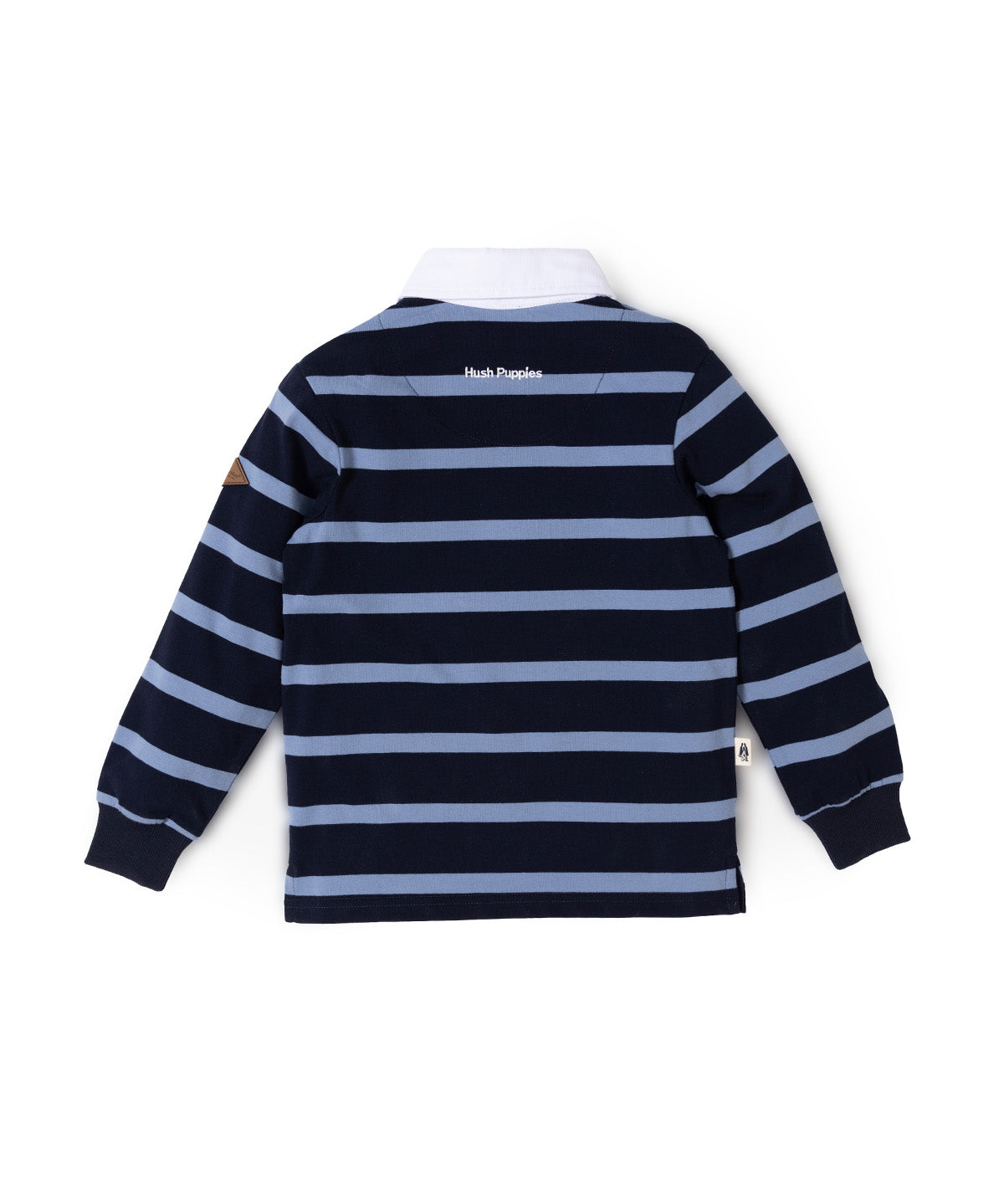 Polera Manga Larga Timber Niño Azul