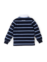 Polera Manga Larga Timber Niño Azul