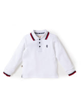 Polera Manga Larga Heaven Niño Blanco