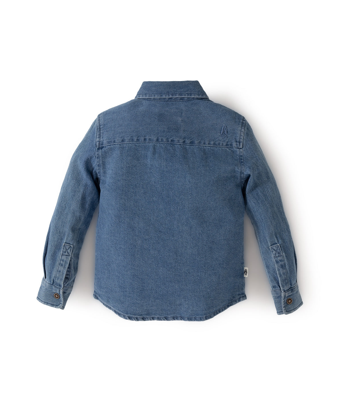 Camisa Manga Larga Logan Niño Blue Denim