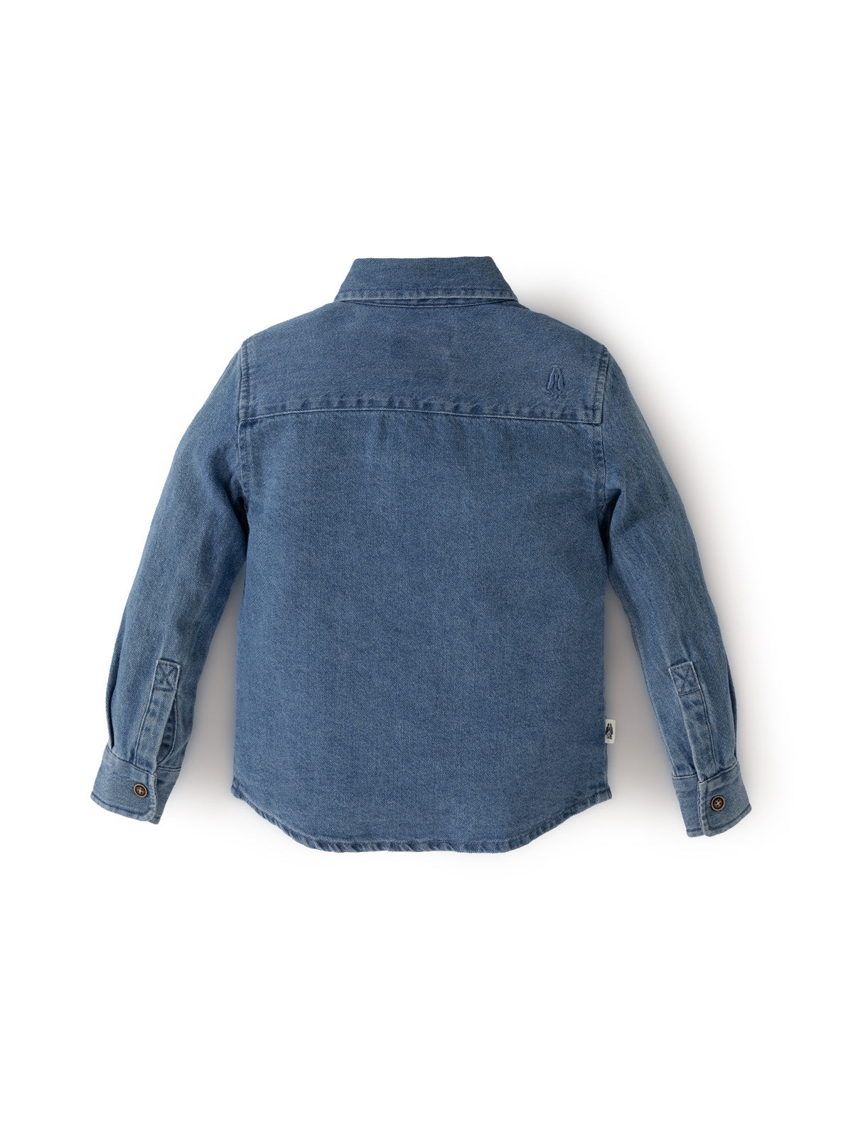 Camisa Manga Larga Logan Niño Blue Denim