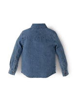Camisa Manga Larga Logan Niño Blue Denim