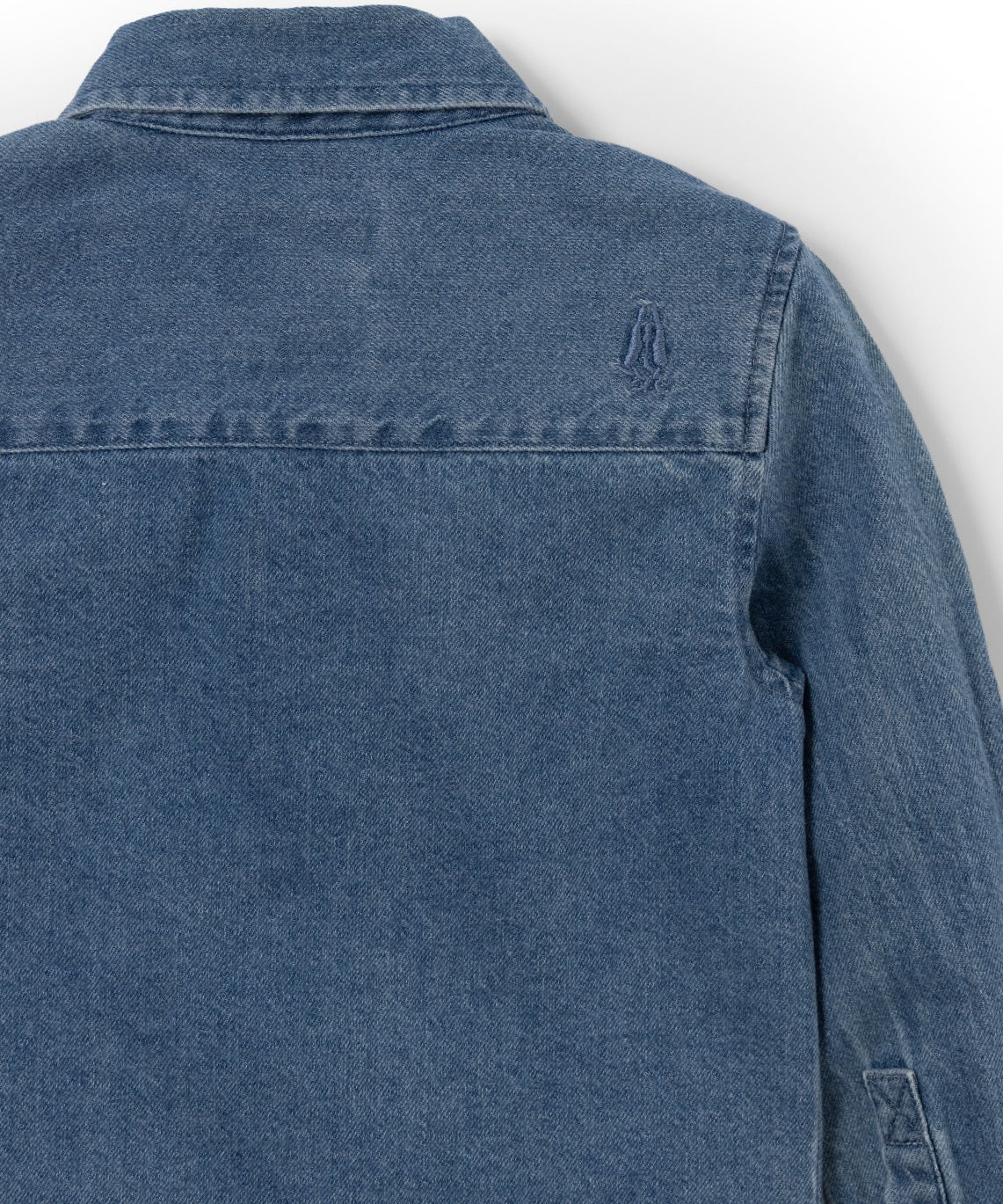 Camisa Manga Larga Logan Niño Blue Denim