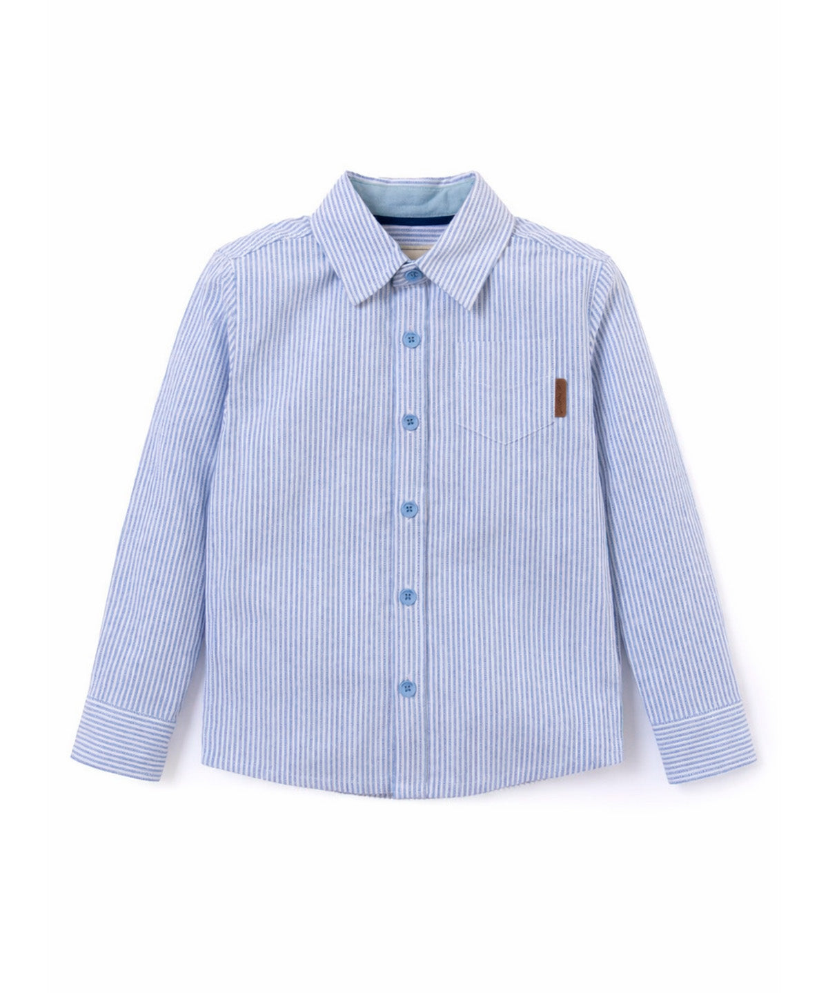 Camisa Manga Larga Lumix Niño Celeste