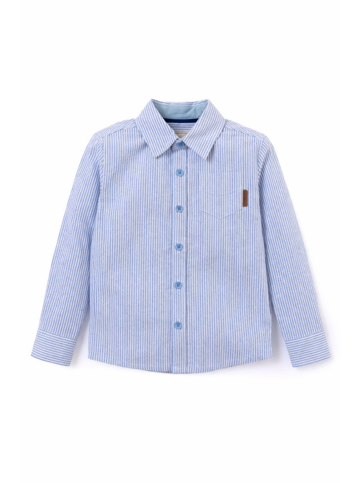 Camisa Manga Larga Lumix Niño Celeste