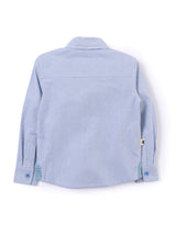 Camisa Manga Larga Lumix Niño Celeste