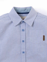 Camisa Manga Larga Lumix Niño Celeste