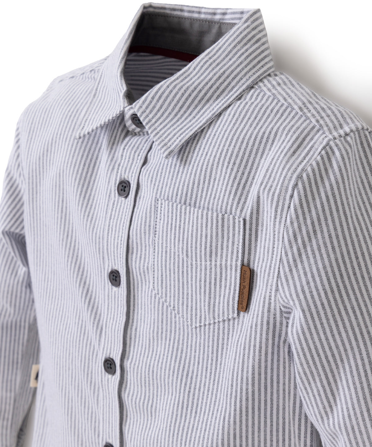 Camisa Manga Larga Lumix Niño Gris