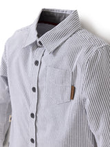 Camisa Manga Larga Lumix Niño Gris