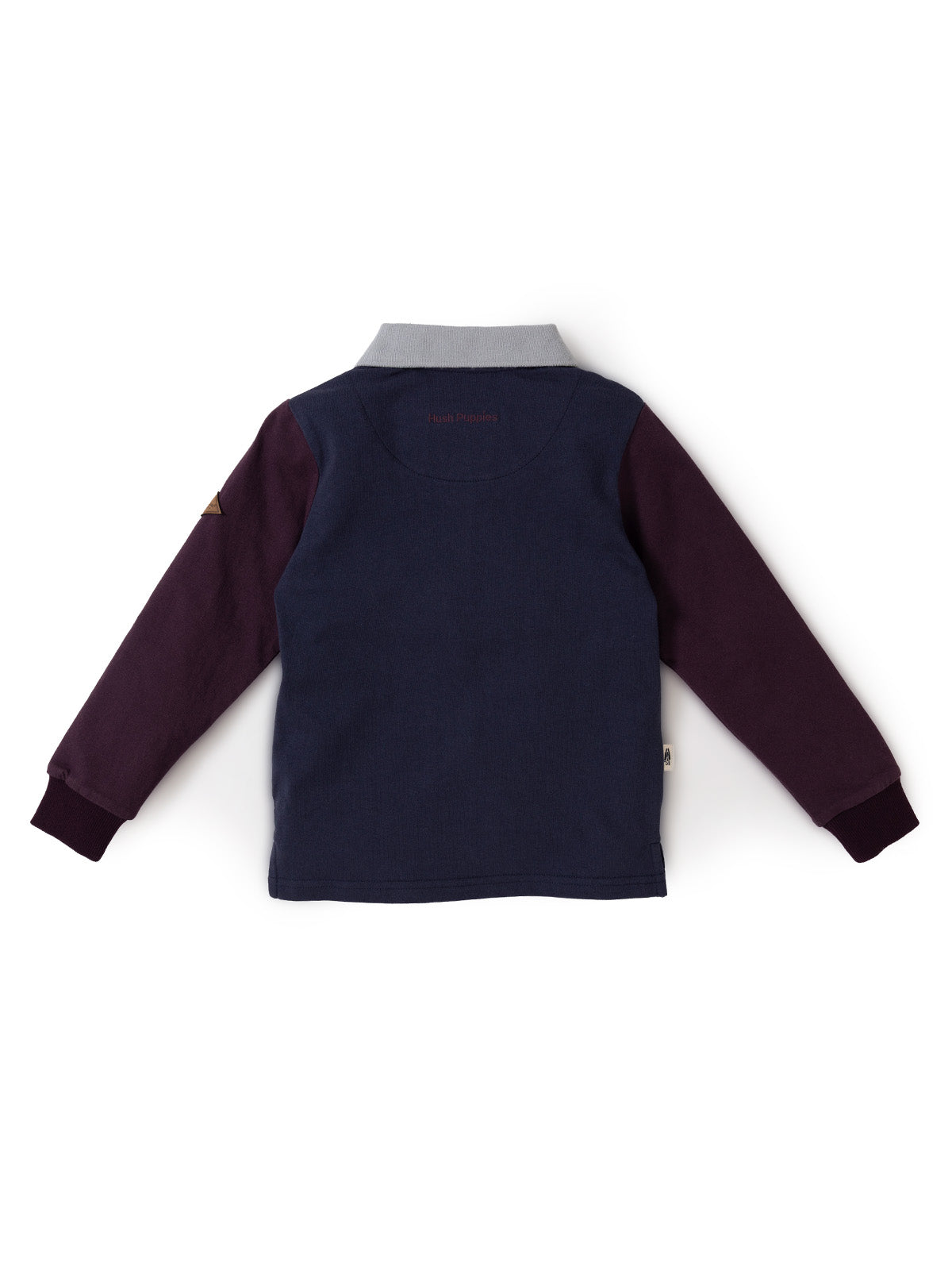 Polera Manga Larga North Niño Azul
