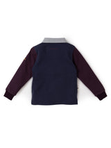 Polera Manga Larga North Niño Azul