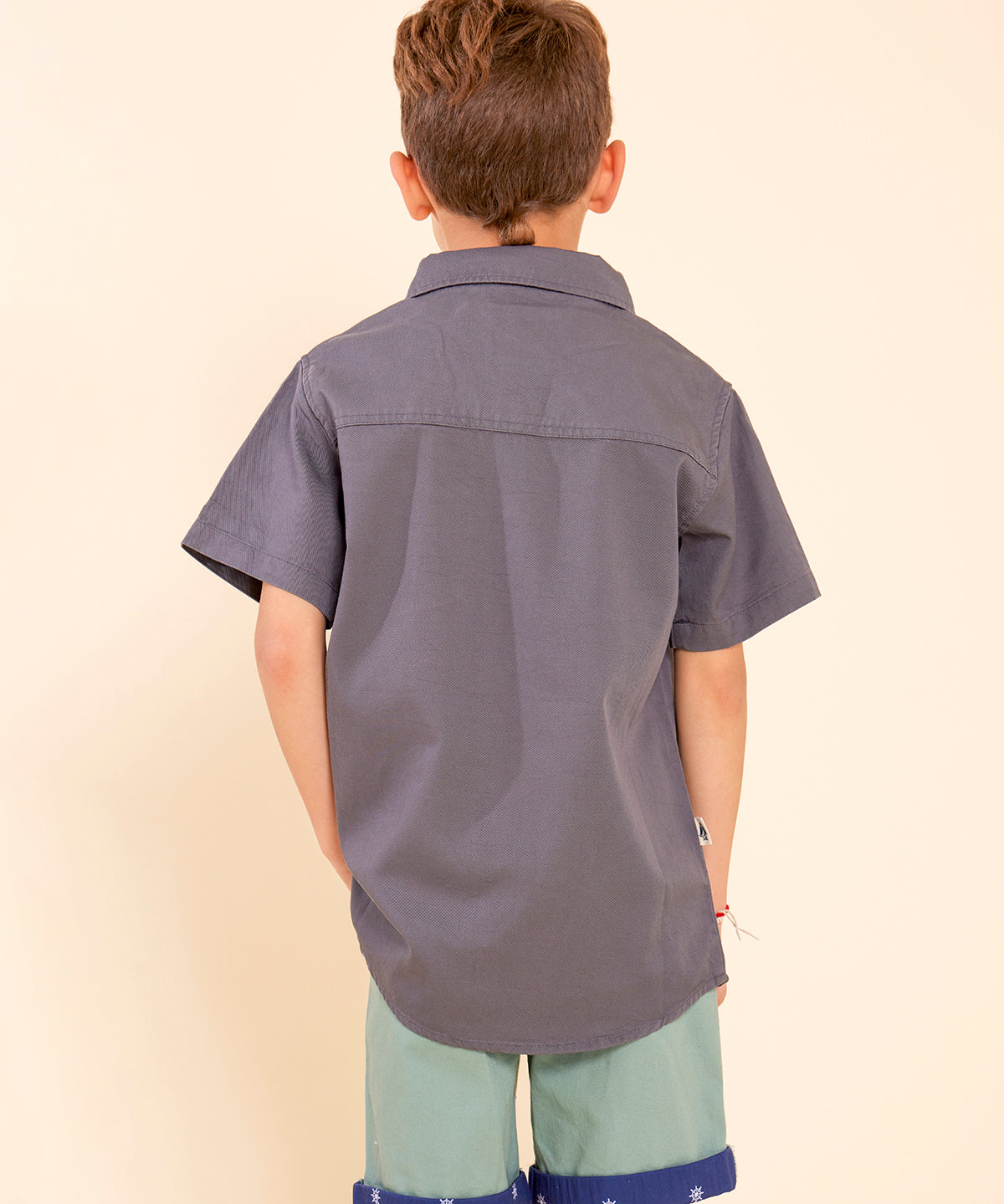 Camisa Niño Wild Gris