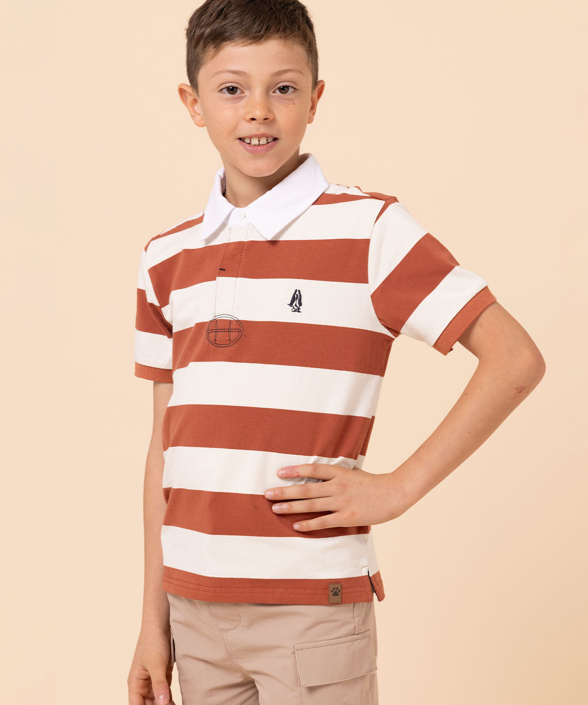 Short Niño Hamburgo Beige