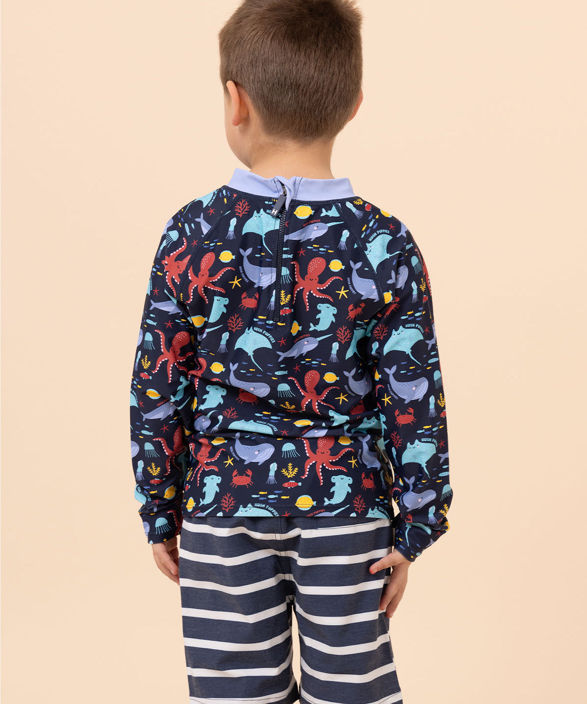 Polera de Agua Niño Lucka Azul