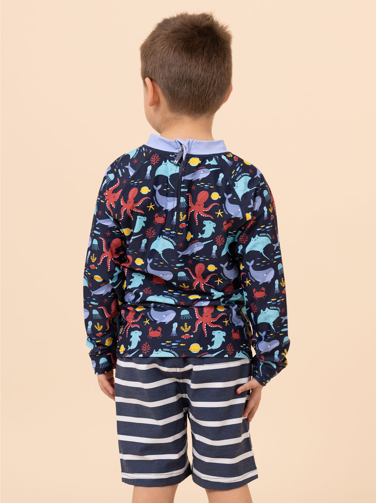 Polera de Agua Niño Lucka Azul