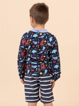 Polera de Agua Niño Lucka Azul