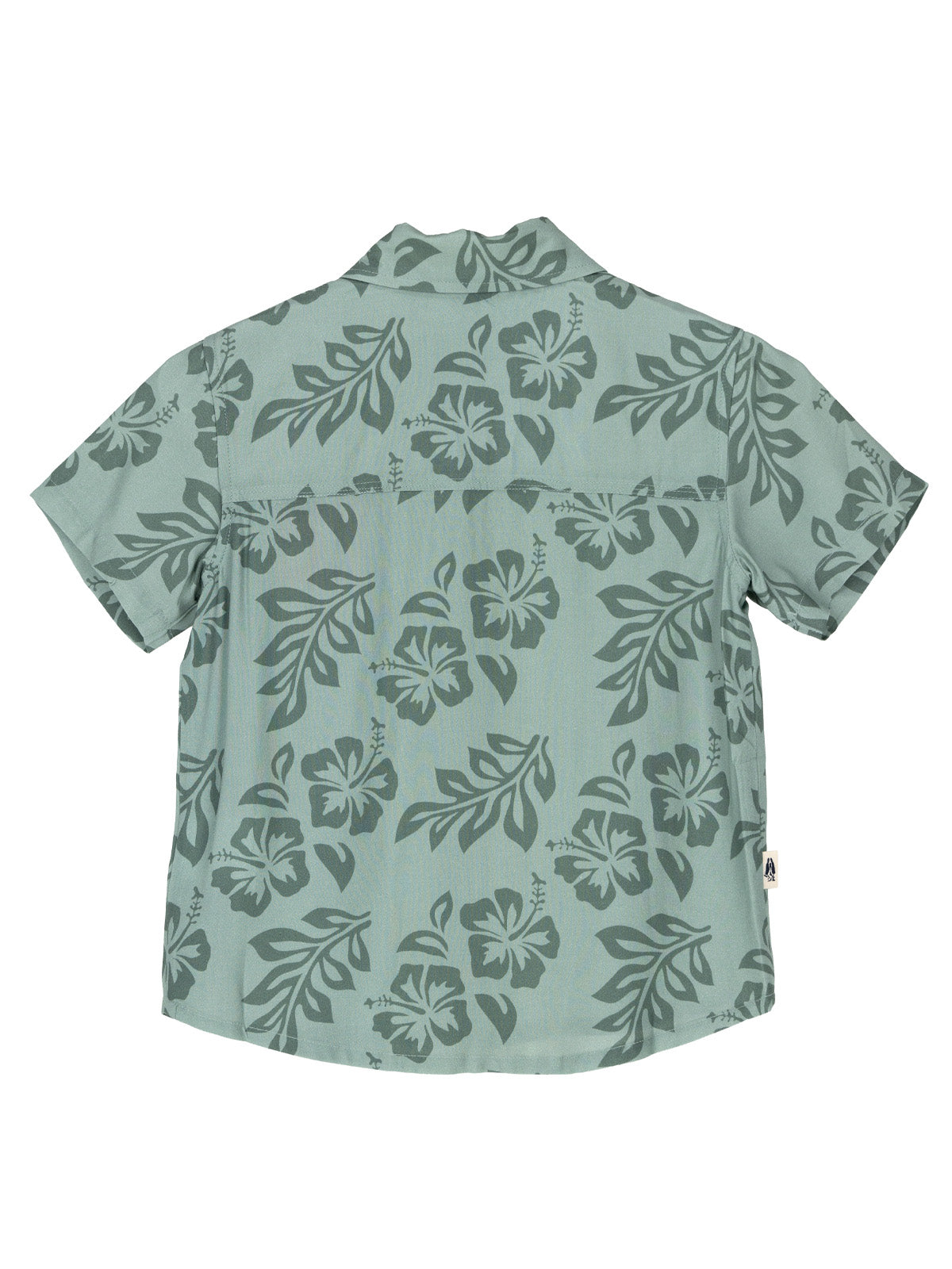 Camisa Niño Hibisco Verde