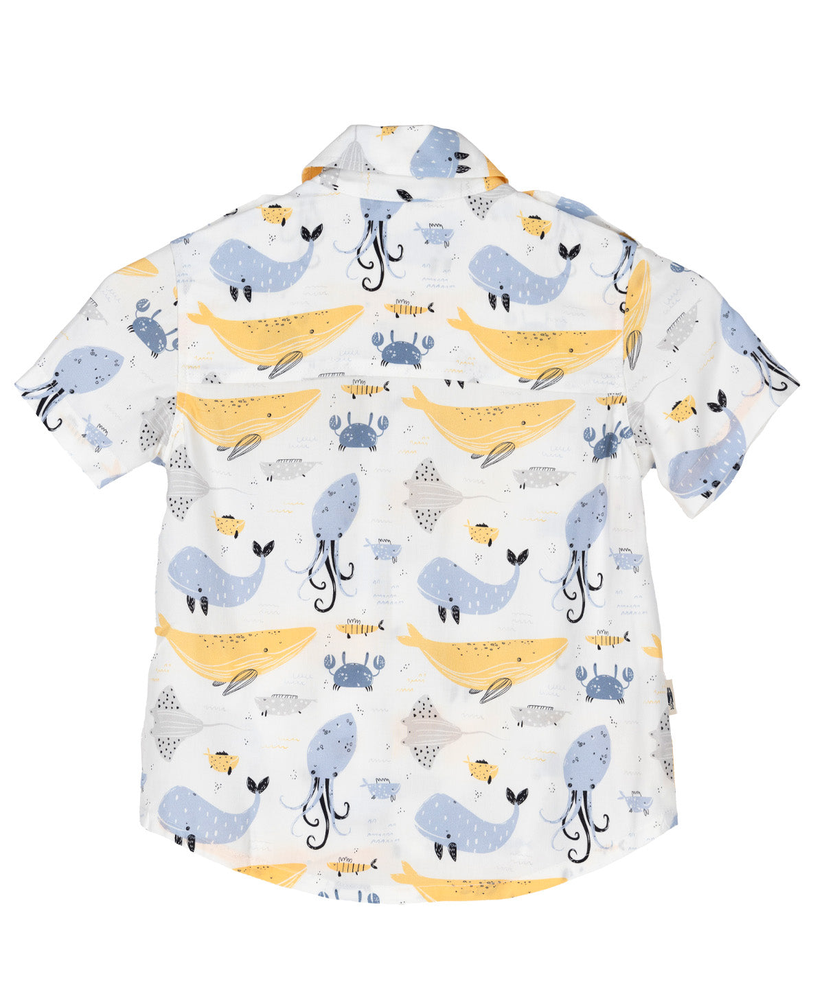 Camisa Niño Guayabera Amarillo