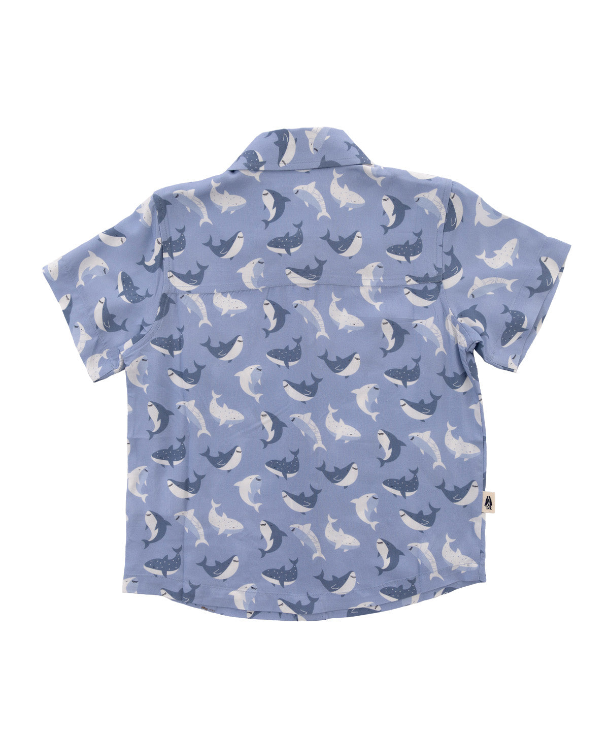 Camisa Niño Guayabera Azul