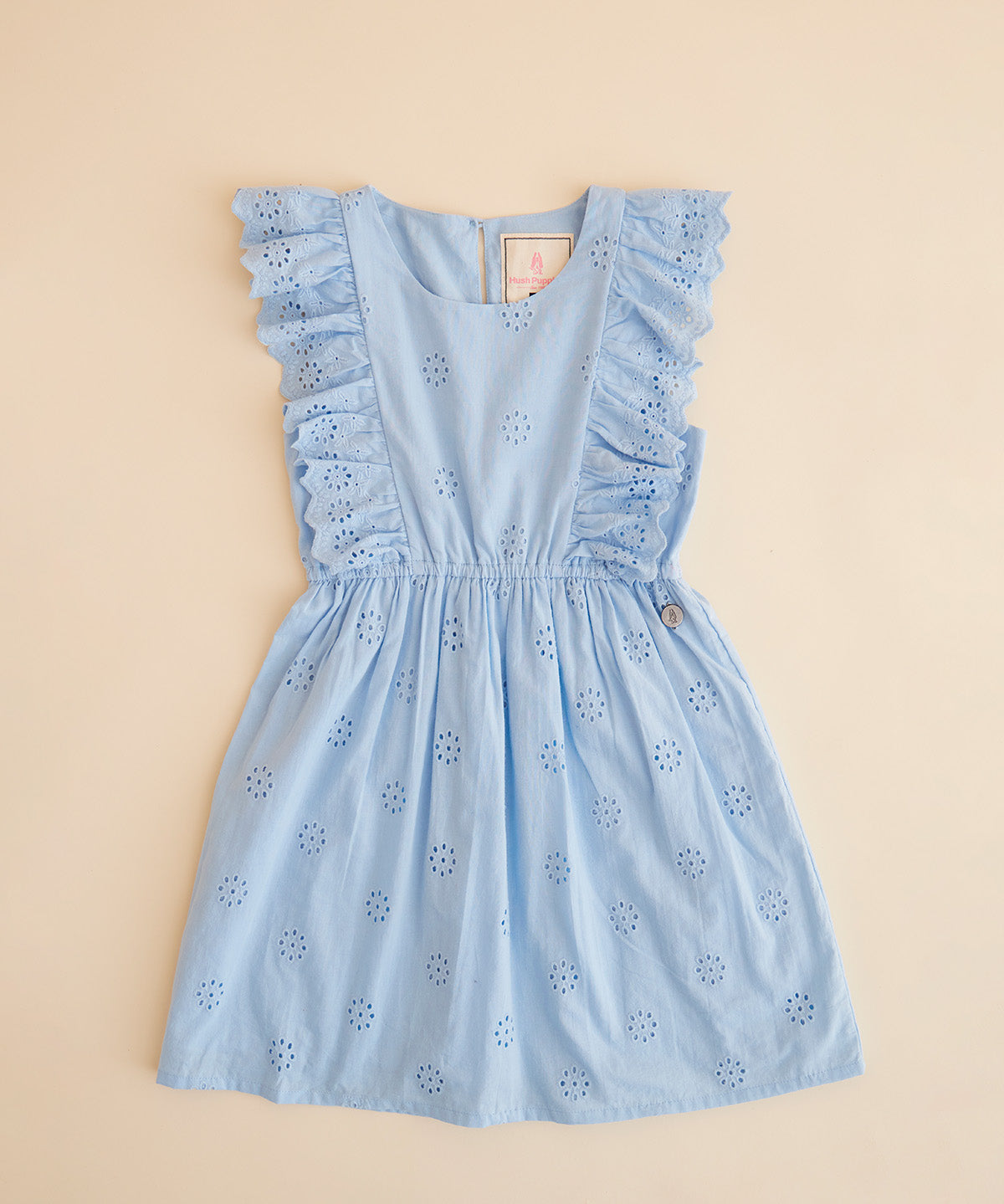 Vestido Niña Manuela Celeste