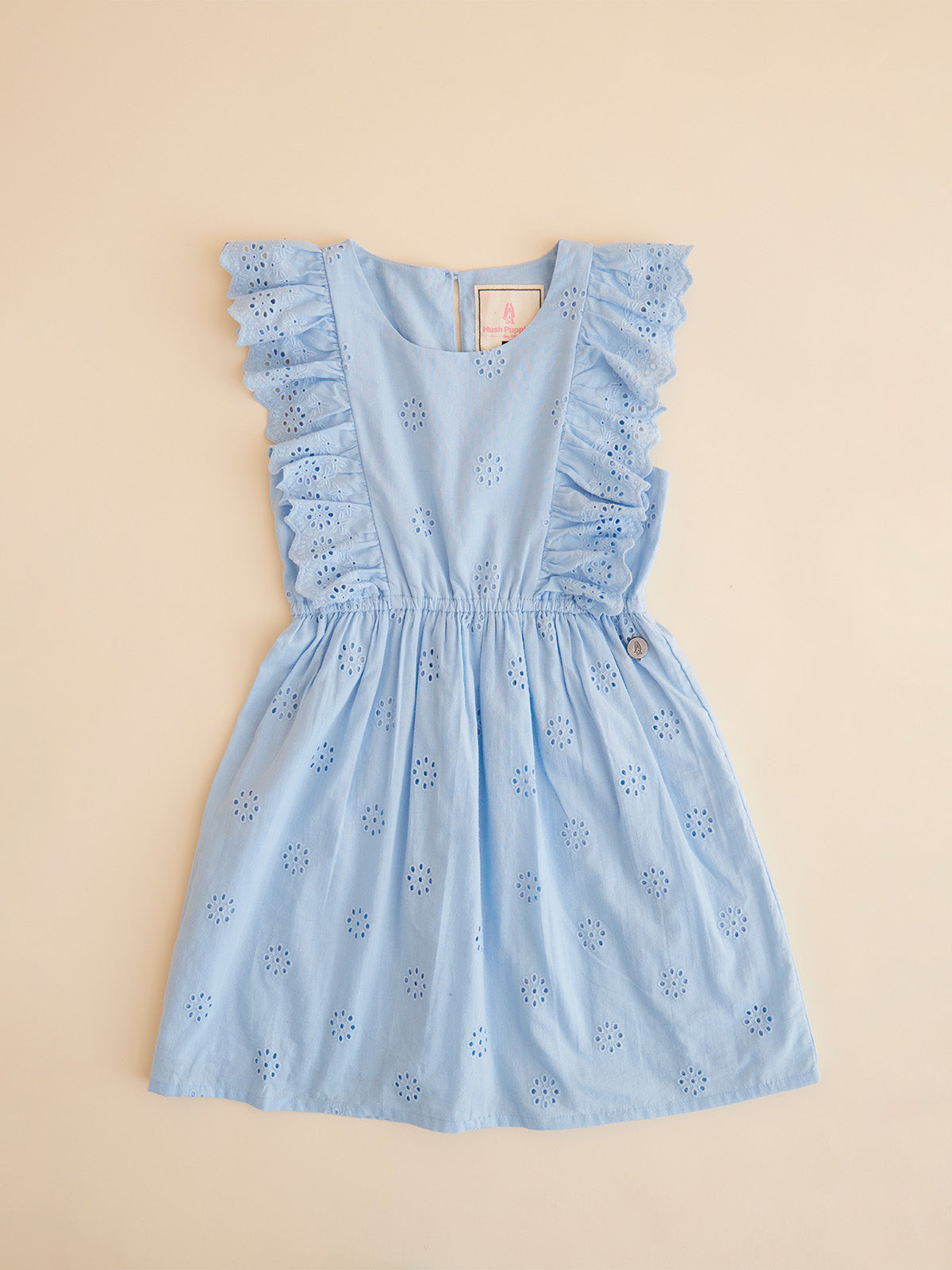 Vestido Niña Manuela Celeste