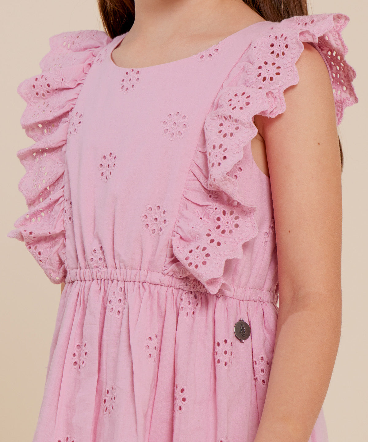 Vestido Niña Manuela Rosado